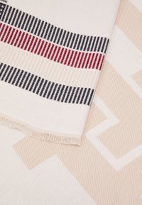 Tommy Hilfiger VARSITY SKI SQUARE - Halsdoek - ancient white