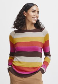 b.young BYMmpimba - Strickpullover - golden spice mix