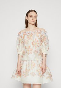 Malina ELMA OFF SHOULDER BLOUSE - Bluse - blue