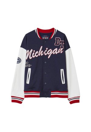 COLLEGE CON SCRITTE - Bomberjacke - blu