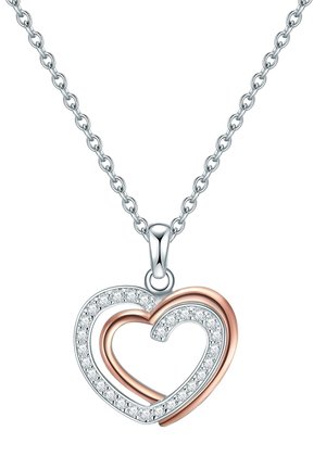 Ketting - silverfarben und roségoldfarben