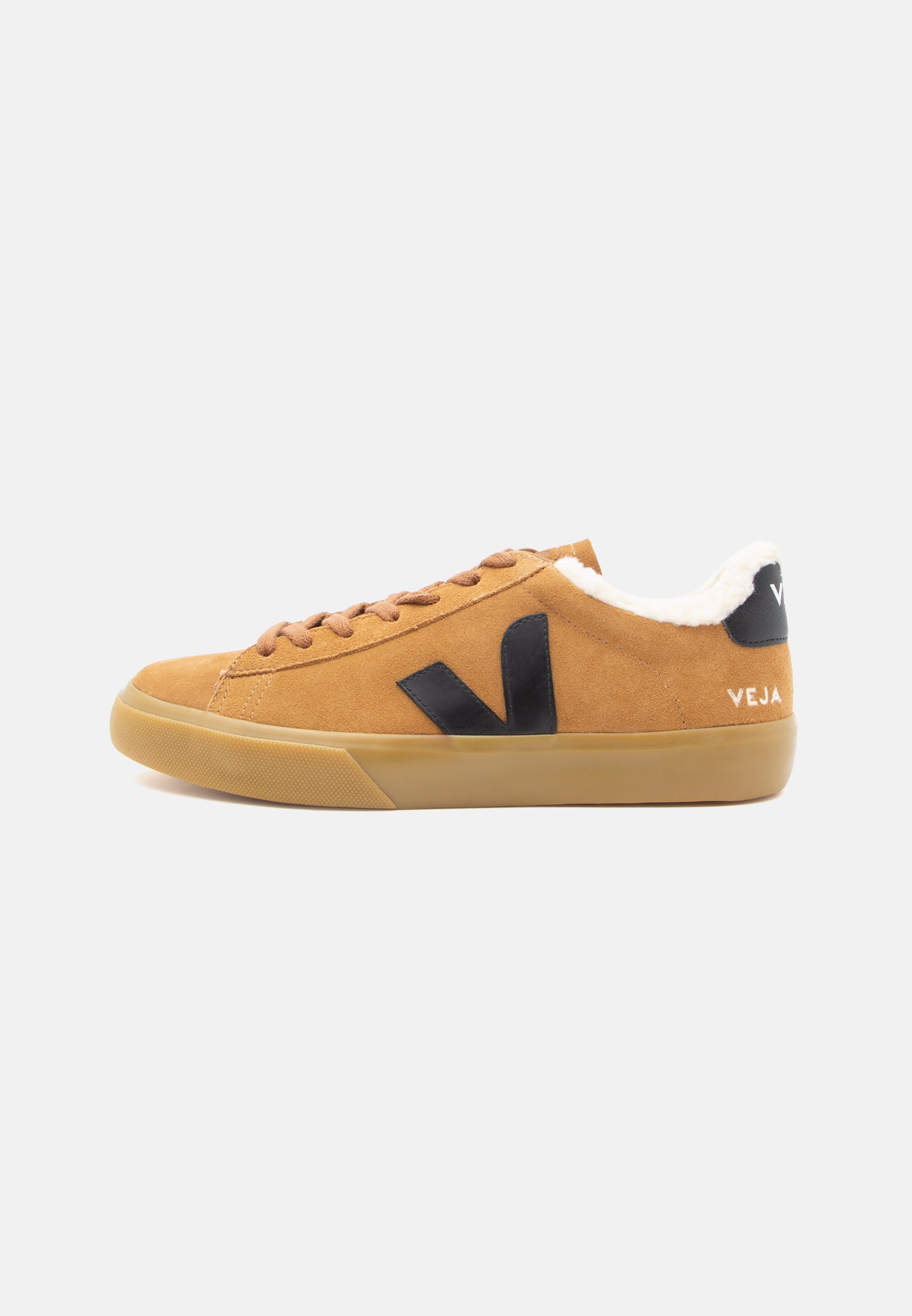 Veja CAMPO WINTER Trainers camel/black/natural/ochre Zalando