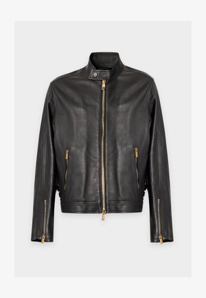 Versace, Кожено яке - black