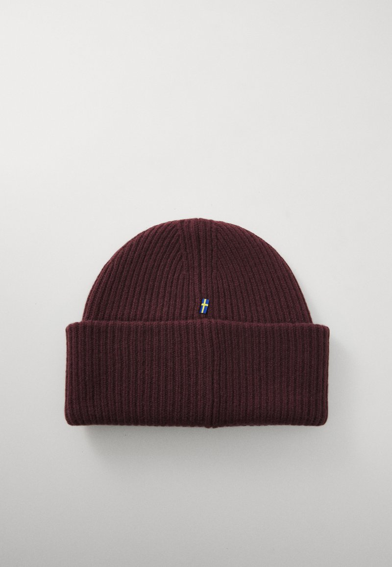 Fjällräven 1960 LOGO HAT UNISEX - Beanie - port/bordeaux  display picture 3