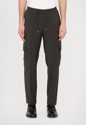 NEW ALPHA  - Cargobukse - kaki foncé