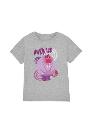 EMBARRASSMENT - Print T-shirt - mottled grey