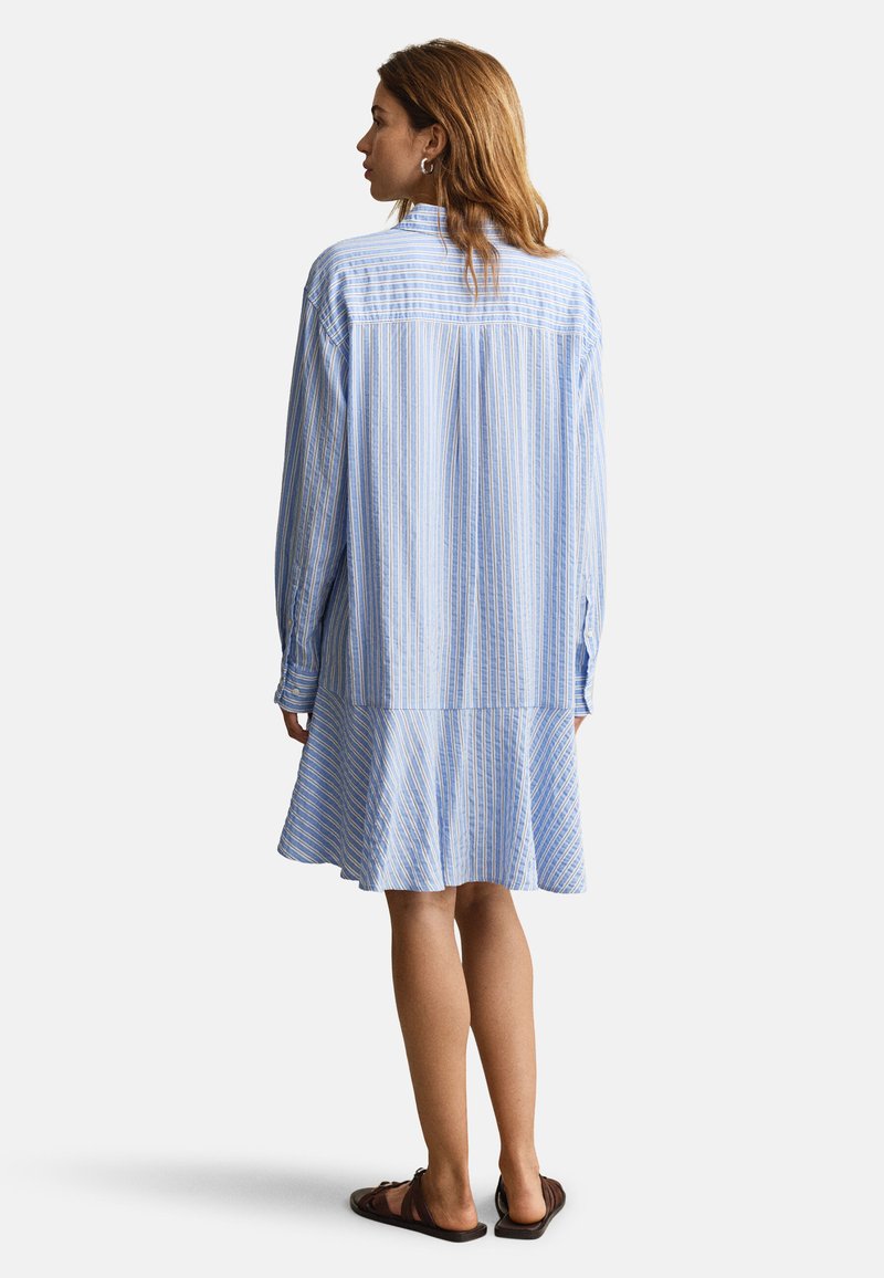 GANT STRIPE SEERSUCKER - Shirt dress - palace blue/royal blue - Zalando.ie GANT STRIPE SEERSUCKER - Shirt dress - palace blue/royal blue - Zalando.ie