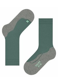 FALKE ACTIVE WARM  - Calze sportive - dark jade