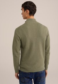 WE Fashion THE PIQUE - Pulover - green