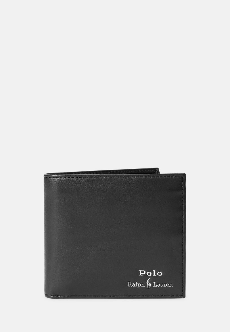 Polo Ralph Lauren LEATHER BILLFOLD WALLET - Wallet - black