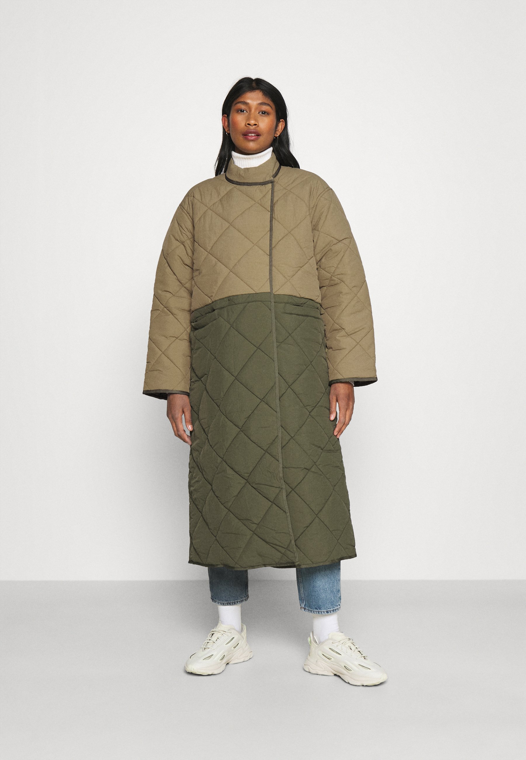 H2O Fagerholt BABY MAMA JACKET - Cappotto classico - forrest  green/khaki/cachi - Zalando.it