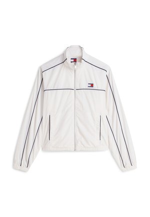 Tommy Jeans, PIPING JACKET - Giacca leggera - ancient white