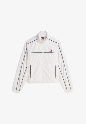 Tommy Jeans, PIPING JACKET - Giacca leggera - ancient white