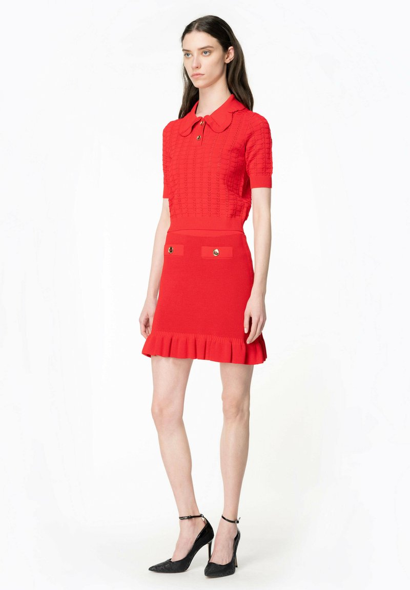 pinko Poloshirt rood pinko Poloshirt rood