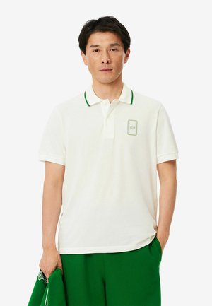 Lacoste, LACOSTE - - Polo - blanc vert-iu