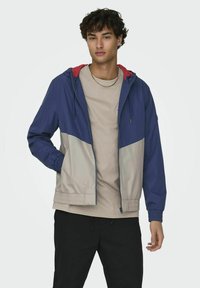 Only & Sons - KAPUZE - Summer jacket - naval academy Thumbnail Image 1