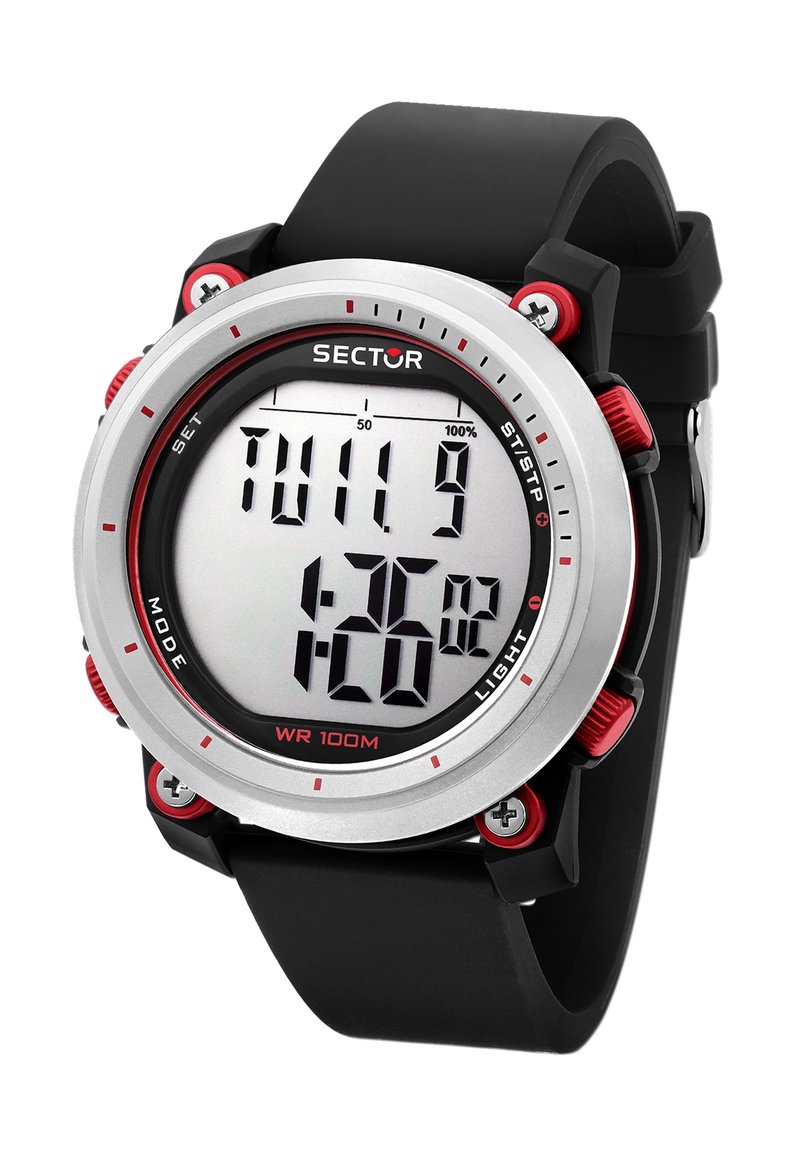 Sector No Limits Montre à affichage digital - rot