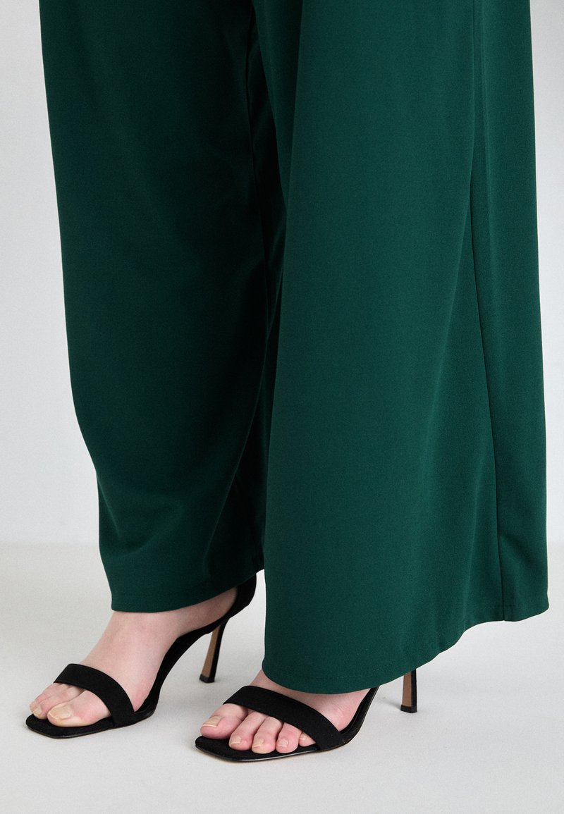 Even&Odd Wide Fit Sandalen met hoge hak zwart