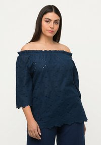 Ulla Popken Bluse - dark blue
