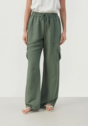 Part Two GRAZIA  - Pantalones cargo - agave green