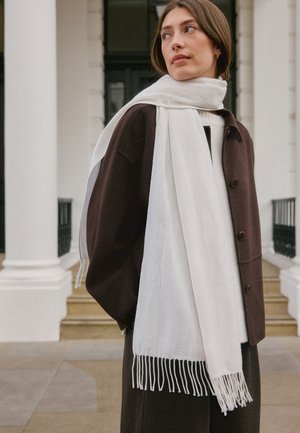 Next, PREMIUM MADE IN ITALY TWILL MIDWEIGHT SHAWL SCARF  . - Schal - cream