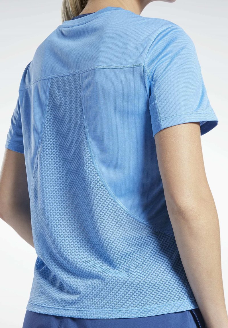 Damen Sportbekleidung | Reebok T-Shirt basic blue/hellblau - JA18152 Damen Sportbekleidung | Reebok T-Shirt basic blue/hellblau - JA18152
