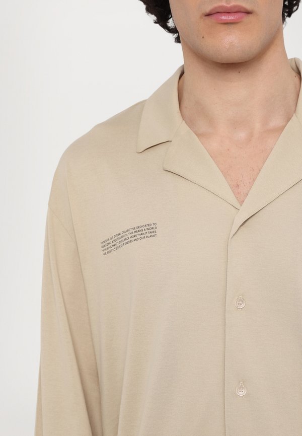 LIGHTWEIGHT SHORT SET - Pyjama top - maitake beige3