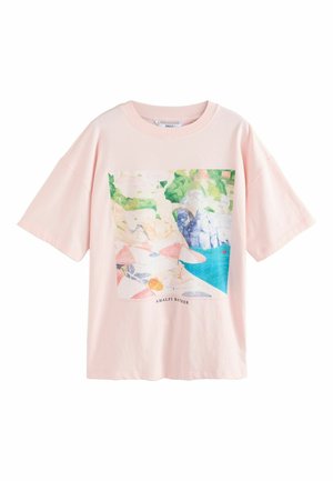 REGULAR FIT GRAPHIC  - Tricou cu imprimeu - pink