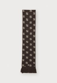 MONOGRAM SCARF UNISEX - Huivi - brown