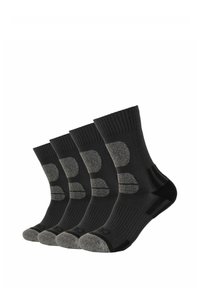 WANDER PACK OF 4 - Calze sportive - anthracite melange