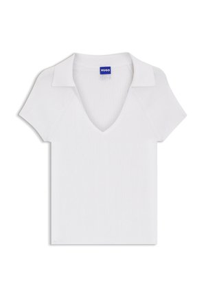 HUGO SOMMY - Bluză polo - white