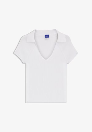 HUGO SOMMY - Bluză polo - white
