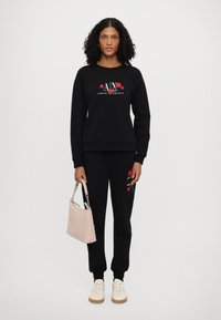 Armani Exchange Mikina - black