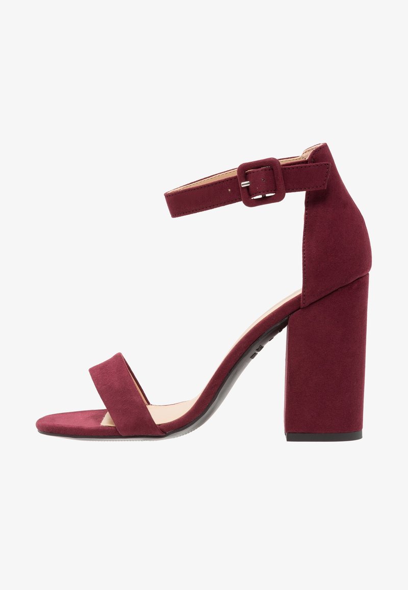 New Look Sandales à talons hauts - dark red