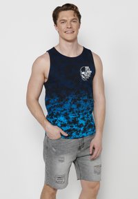 Koroshi - TANK - Top - azul blue Thumbnail-Bild 1