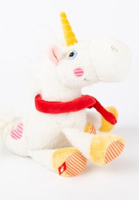 sigikid EINHORN SUNNY DIE STOFFIS - Cuddly toy - weiß/gelb