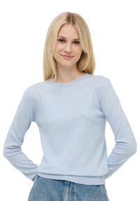 Terranova BASIC A TINTA UNITA - Maglione - celeste