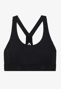 MEDIUM SUPPORT SPORTS BRA WITH RACER BACK - Sport-bh met light support - black