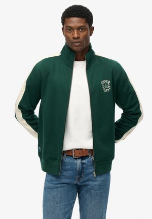 ATHLETIC CLUB  - Zip-up sweatshirt - enamel green