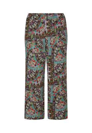 VERA WEITE MIT PATCH-PRINT - Stoffhose - colourful patterned