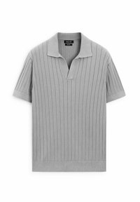V-NECK - Polo - grey