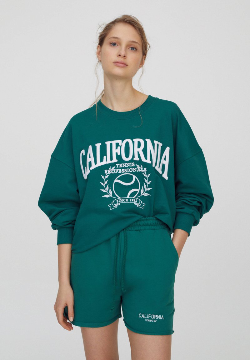 Pull Bear Shorts Green Zalando De