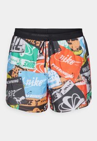 Nike Performance STRIDE RUN ENERGY - Sportske kratke hlače - total orange/black/reflective silver