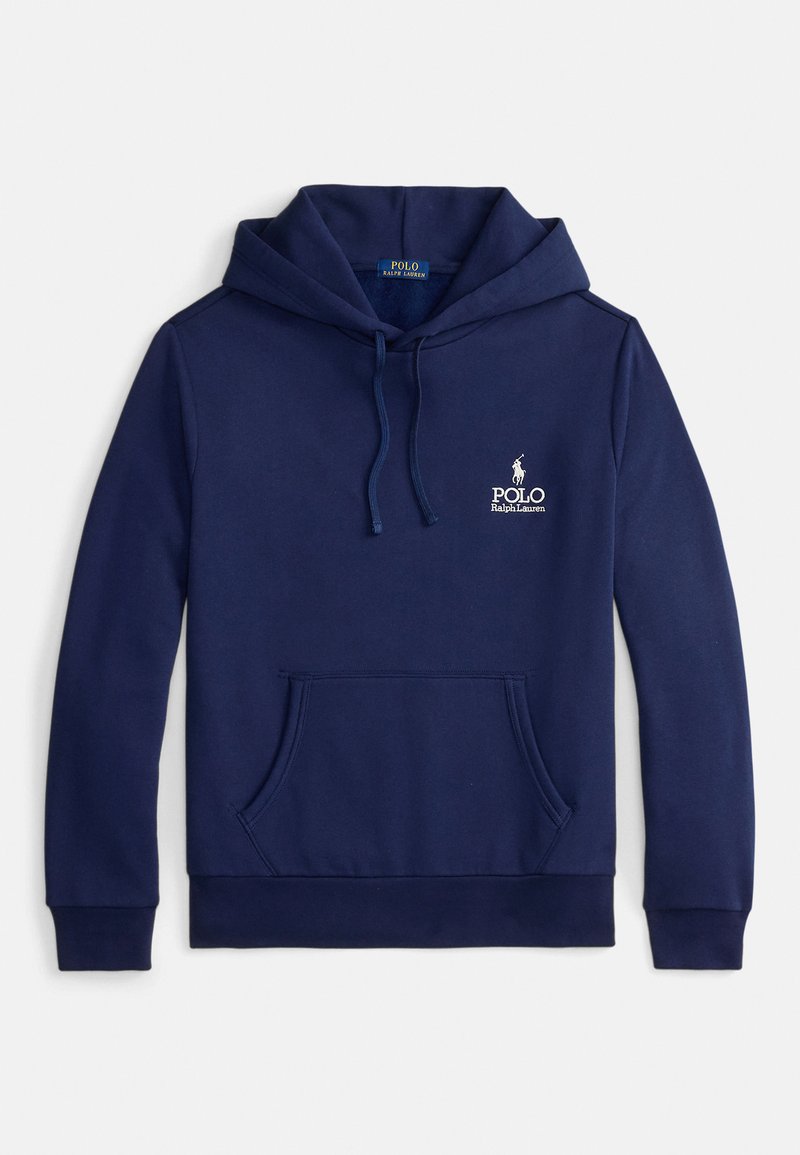 Polo Ralph Lauren LOGO FLEECE HOODIE - Sweat à capuche - newport navy ...