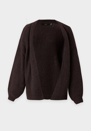 Vero Moda Curve, VMCMAYBE OPEN CARDIGAN  - Ζακέτα - chocolate torte