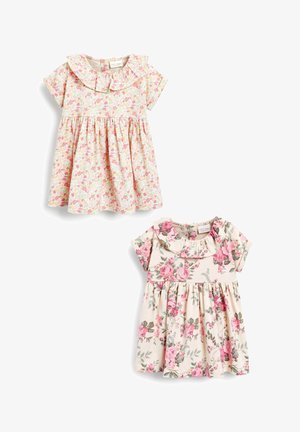 2 PACK - Vestito estivo - pink and white floral