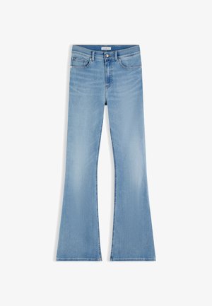 Tommy Hilfiger, FLARE KATY FLEX FORWARD - Τζιν καμπάνα - light blue denim