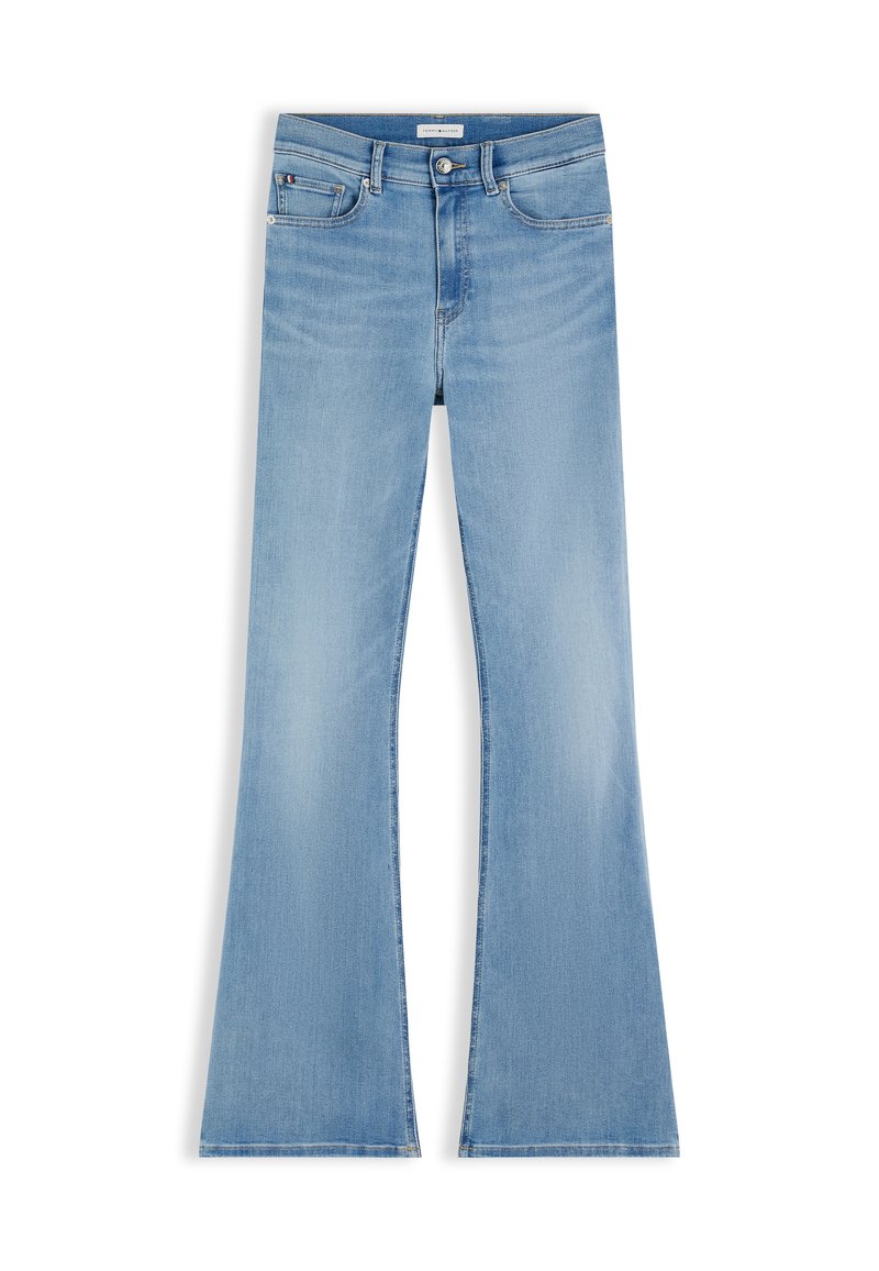Tommy Hilfiger FLARE KATY FLEX FORWARD - Flared jeans - light blue ...