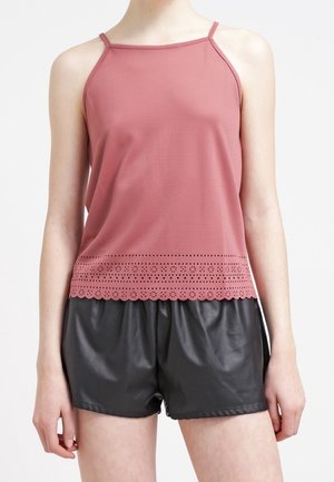 Linne - mottled light pink