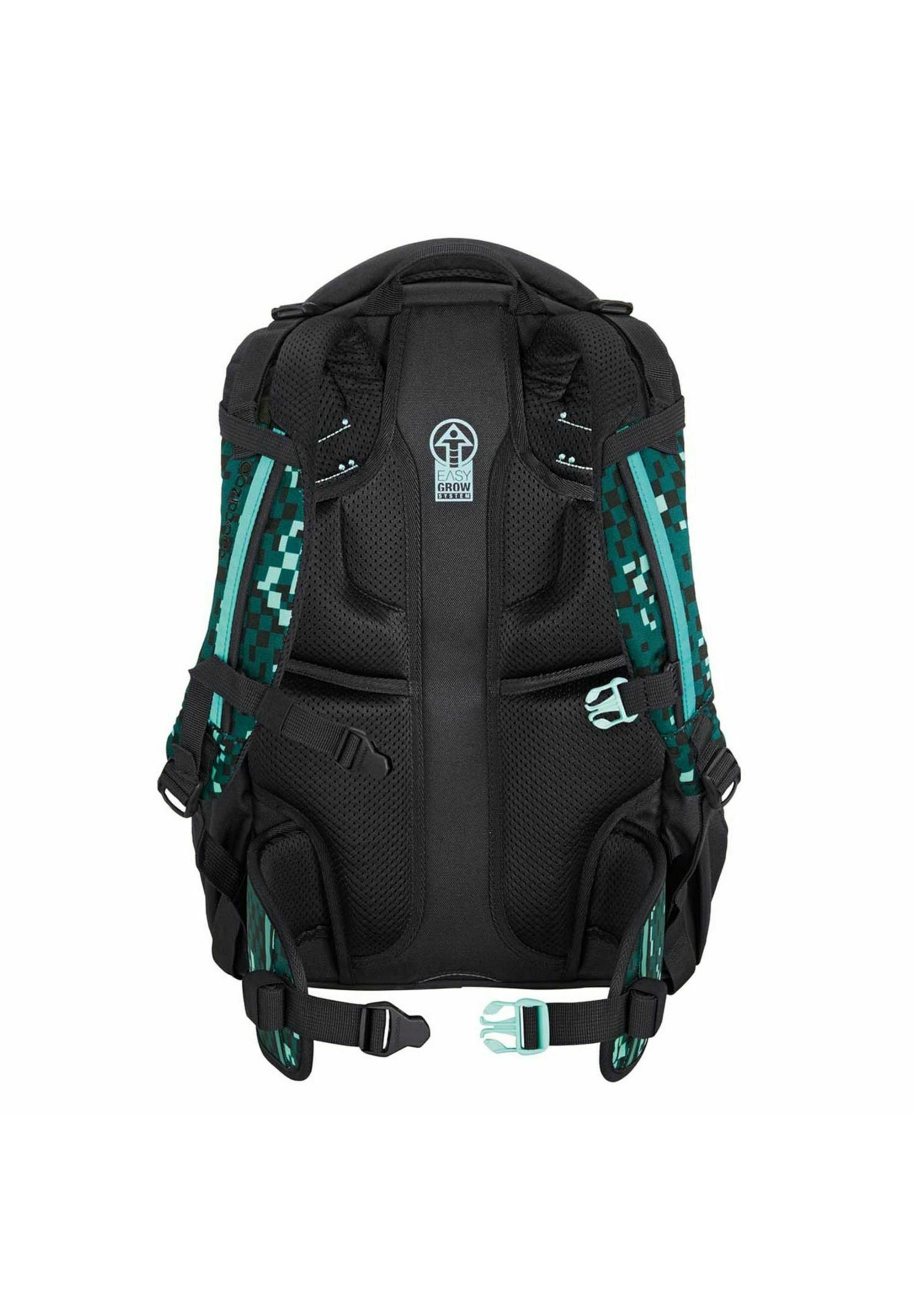 coocazoo MATE - School bag - pixel blox/dark green - Zalando